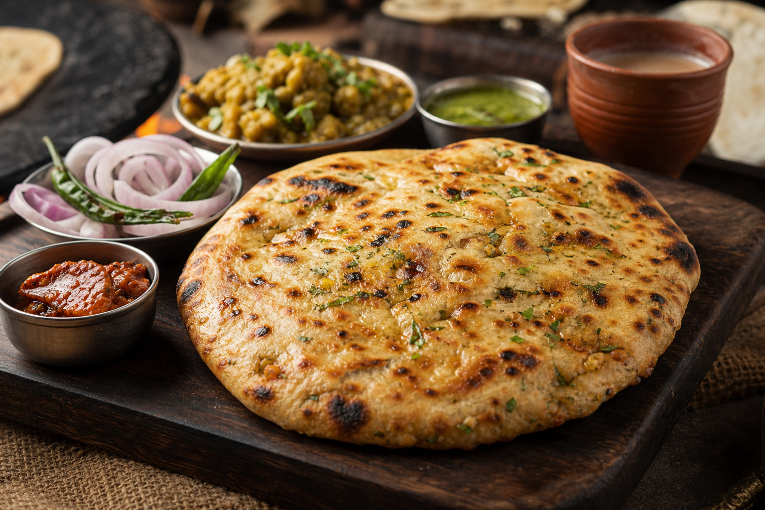 Aloo Pyaaz kulcha explained