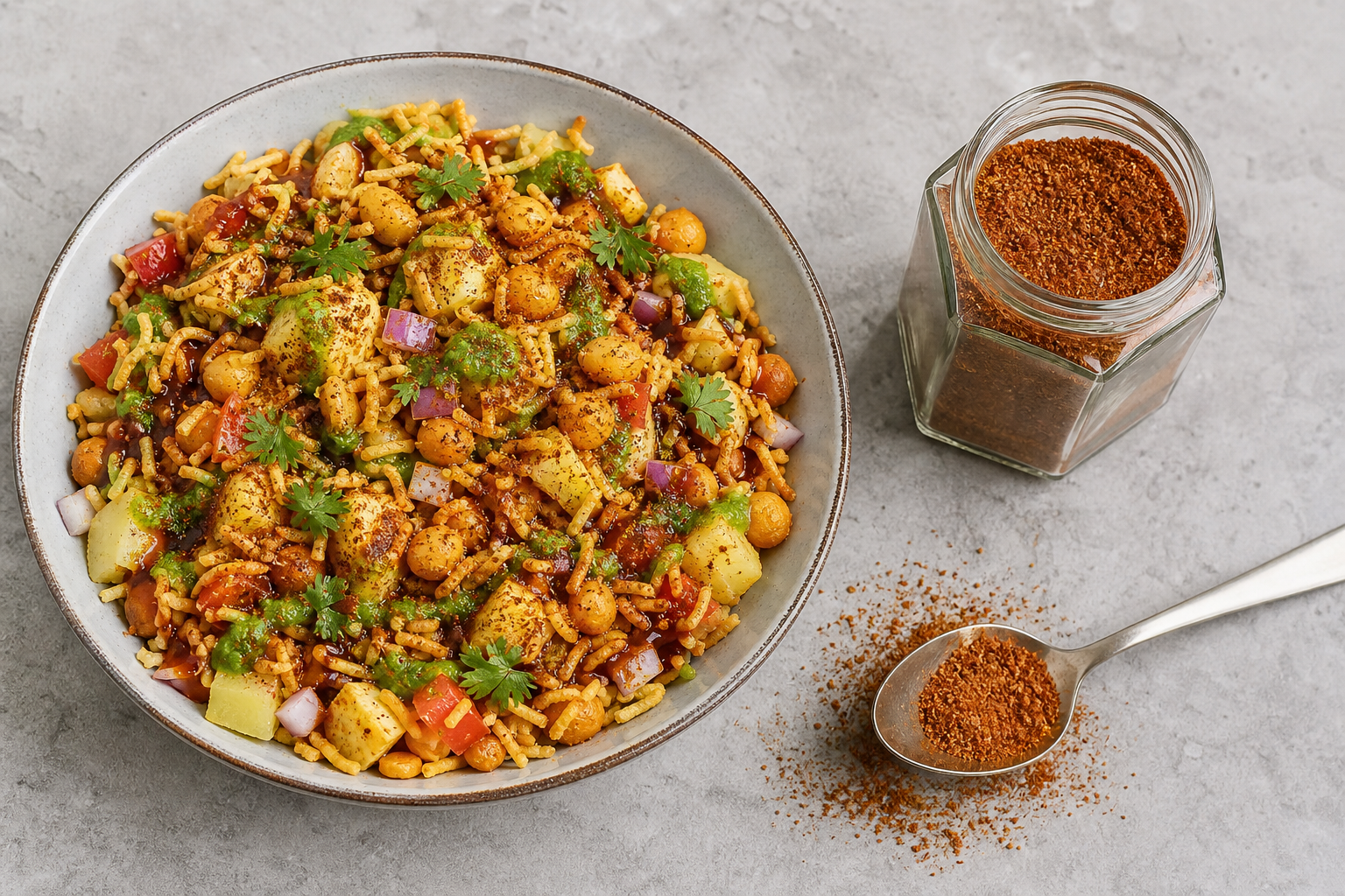 How Do You Make a Chaat Spice Mix for Street-Style Chaat?